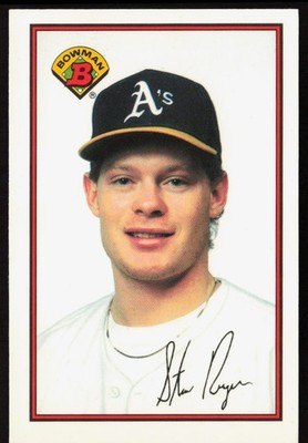 Stan Royer 1989 Bowman Collector's Edition (Tiffany) #195 - Oakland Athletics