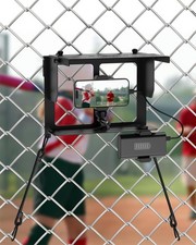 Stouchi Phone Fence Mount CEG001 w/Adjustable Shade Mount w/Power Bank Clip