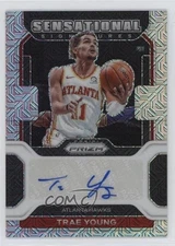 2021-22 Panini Prizm Sensational Signatures Mojo /25 Trae Young #SS-TYG Auto