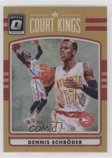 2016 Panini Donruss Optic Court Kings Orange Prizm /199 Dennis Schroder #34 06ab