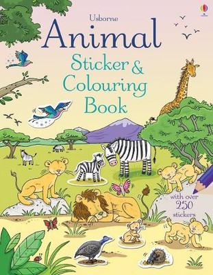 Jessica Greenwell Animal Sticker and Colouring Book (Taschenbuch)