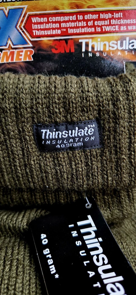 Thinsulate insulation Men's 40gram Large/X Large Extreme winter Gloves - Image 4 of 4