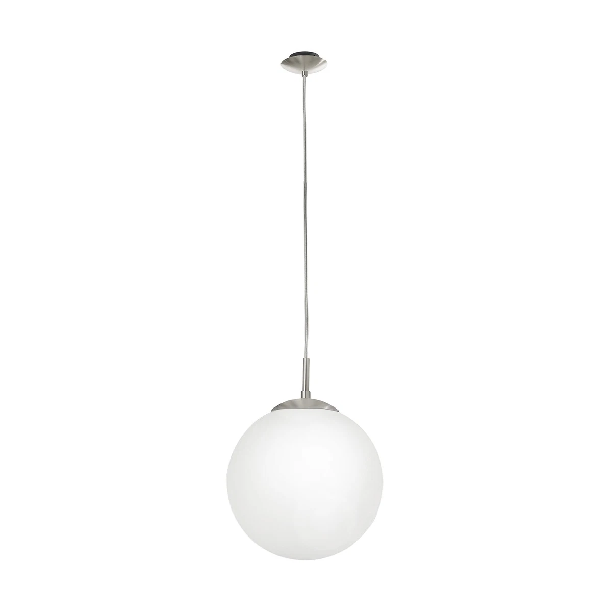EGLO Lampada Da Soffitto CERTINO: Design In Acciaio Bianco E Nichel Opaco, Illuminazione LED Per Interni - 4