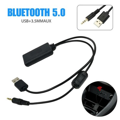 5 0 Version für Auto AUX Audio Receiver mit USB und 3 5mm Output Interface