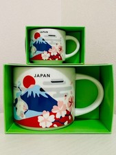 Starbucks Japan Mount Fuji Sakura Mug Set Limited Edition Stylish Drinkware