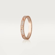 1Ct Round Cut White Moissanite Women's Wedding Ring 14k Rose Gold Plated
