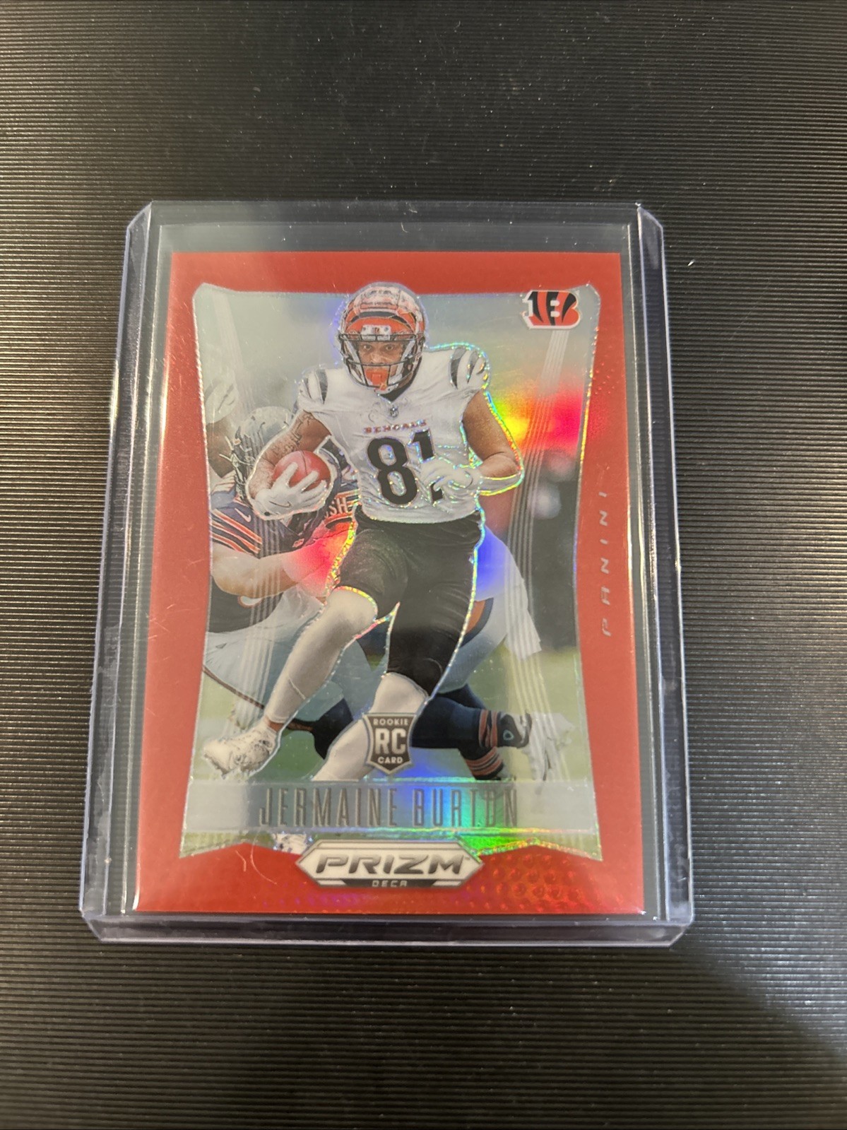 JERMAINE BURTON 2024 PRIZM DECA RED ROOKIE RC SP #/199 FREE USA SHIP #63