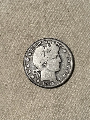 1895-O BARBER SILVER HALF DOLLAR ~ GOOD+ ~NICE COIN~