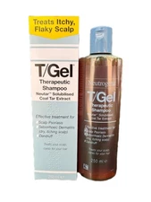 T Gel Tgel Therapeutic Shampoo 250Ml / 8.45oz Anti Dandruff Itching Flaking F...