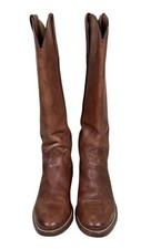 Frye Boots Men Size 7D Brown Leather Tall #9552 Western