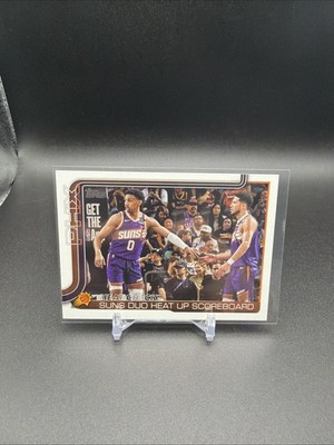 2025-26 Topps #294 Heat Check!: Suns Duo Heat Up Scoreboard