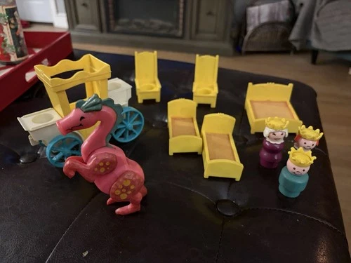 Vintage Fisher-price Castle Items