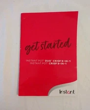 CLEARANCE: Instant Pot DUO CRISP 6 qt USER GUIDE INSTRUCTION MANUAL