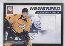 2011-12 Panini Elite New Breed Materials Blake Geoffrion #3 0v1