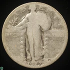 1927-S Standing Liberty Quarter - About Good Details