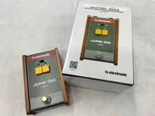 TC Electronic June-60 Chorus Pedal w/Box & Manual