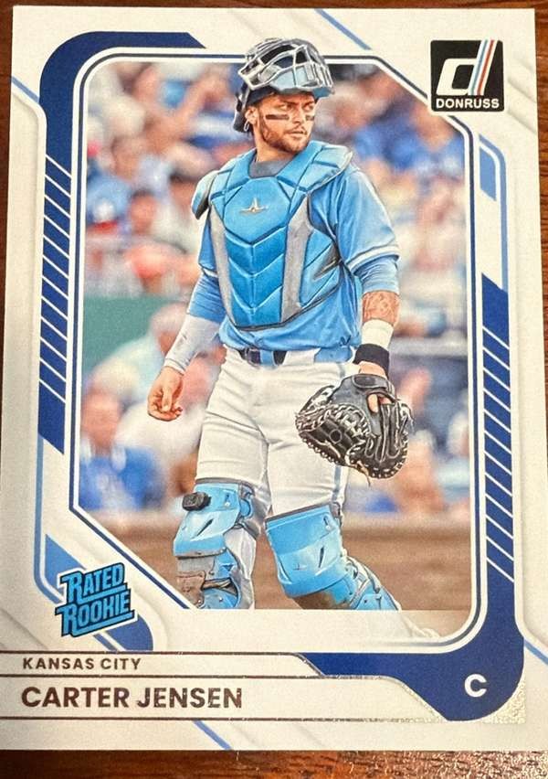 2026 Donruss #33 Carter Jensen Rookie Card