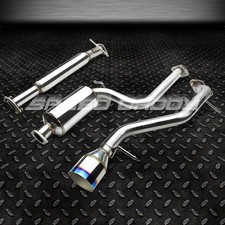 Ss Steel Cat Back Exhaust 4.5burnt Tip Muffler 00-04 Ford Focus Zx3zx5 Zetec Ss Steel Cat Back Exhaust 4.5burnt Tip Muffler 00-04 Ford Focus Zx3zx5 Zetec