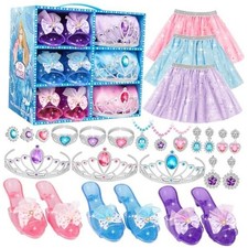 Princess Dress Up Toys  Jewelry Boutique Set for Girls, Costume Play Set with