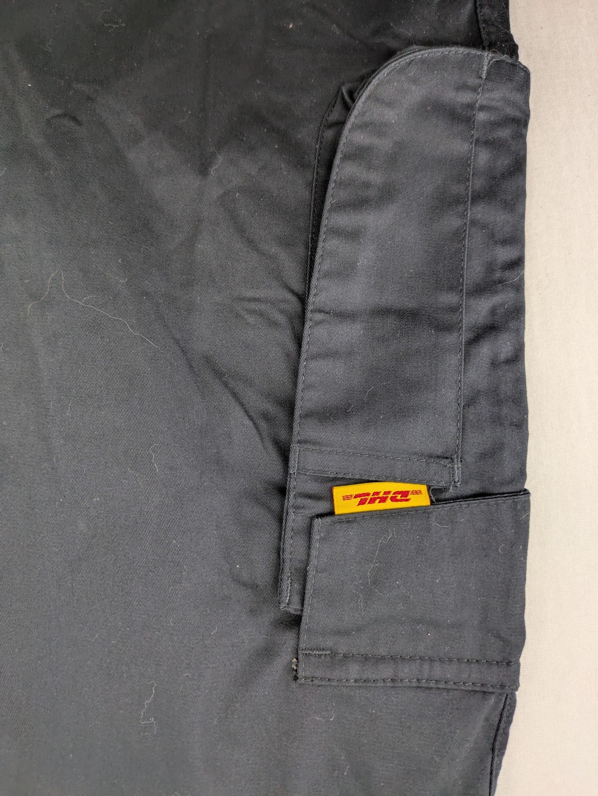 DHL Herren Arbeitshose Cargohose Gr 32/32 Schwarz Neu Workwear Hose Bundhose image 7