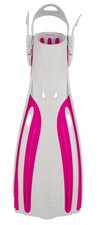 Oceanic Viper 2 Open Heel Fins, White/Pink Small