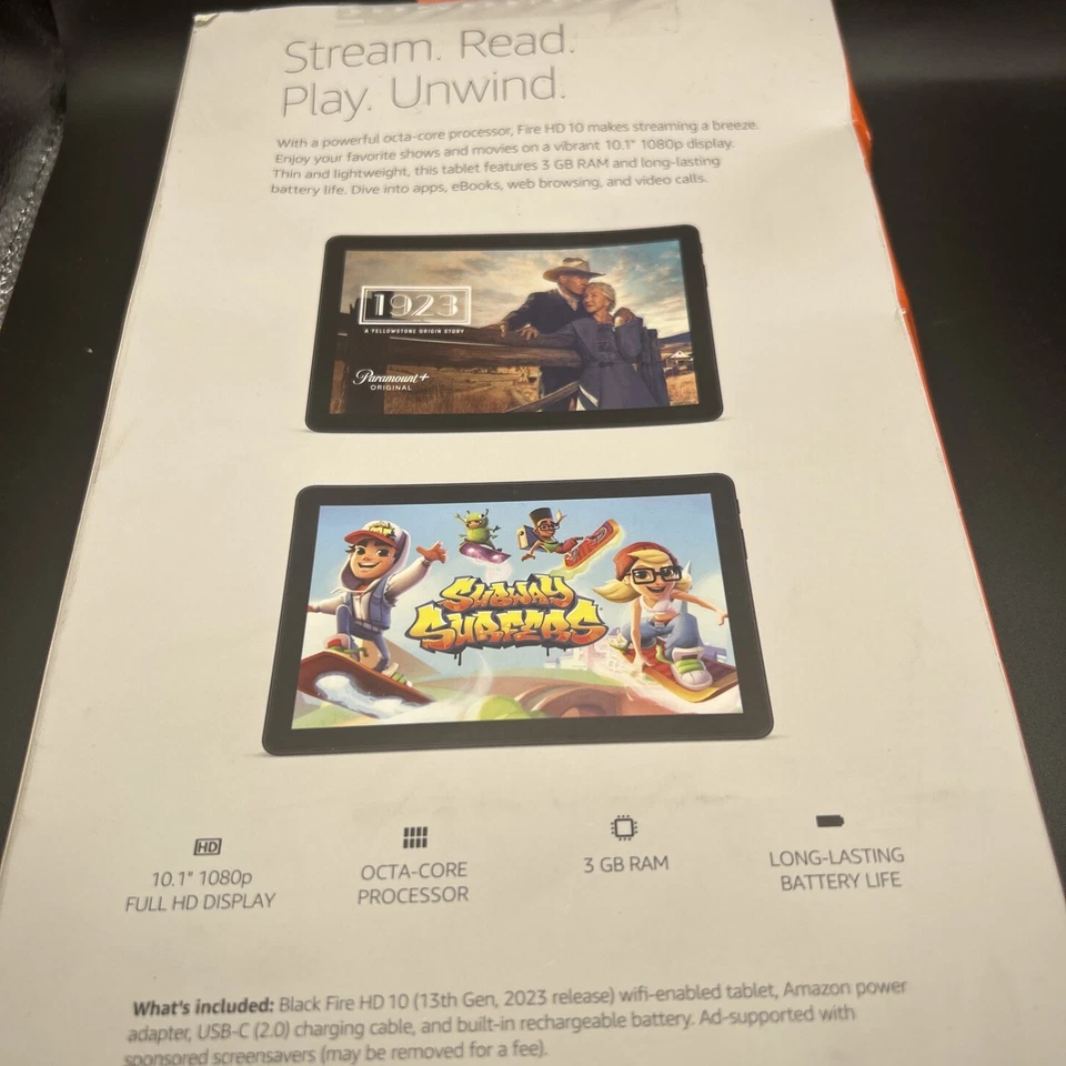 🔥 Amazon Fire HD 10 tablet (13th generation), 64GB New! - Image 2 of 2