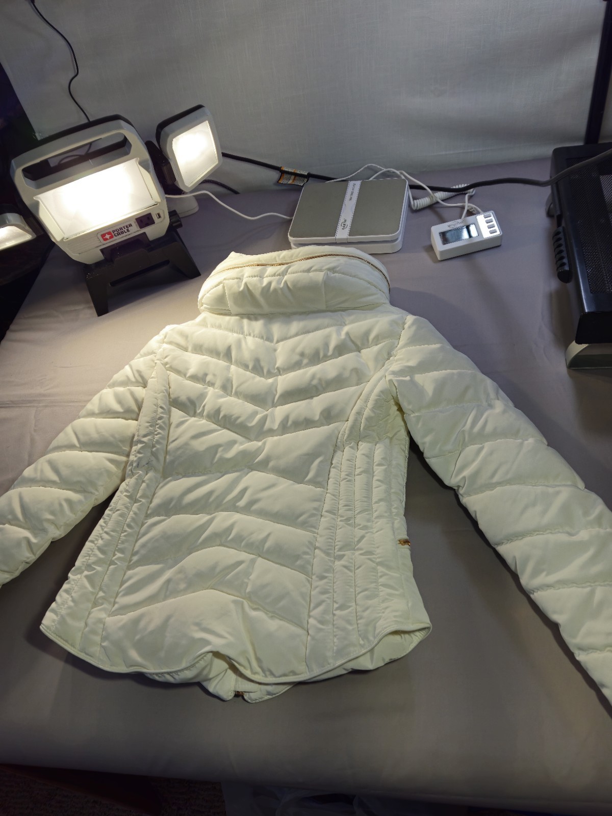 Zara Basic Outerwear Jacket For W Sz S Cream Colo… - image 13