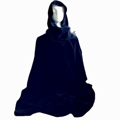 YEOHLEE Designer  Vintage Velvet ''Urban Nomad'' Collection Circa 1990s Cape