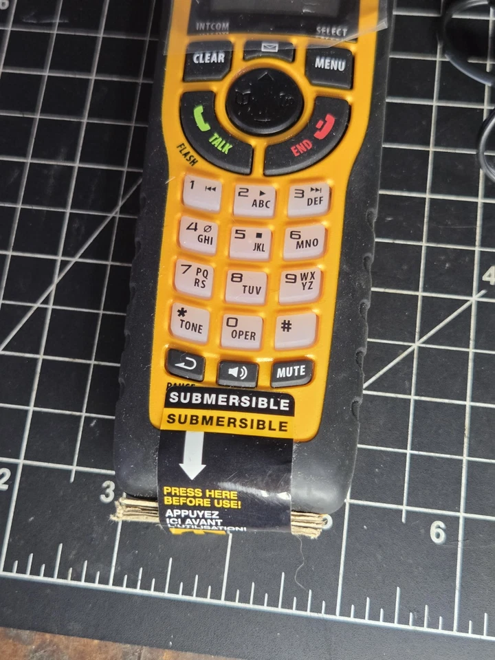 全新 Uniden DWX337 手机和主底座防水听筒 — 第 4/4 张图片