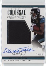 2017 National Treasures Rookie Colossal Signatures 79/99 Dede Westbrook Auto 9l4