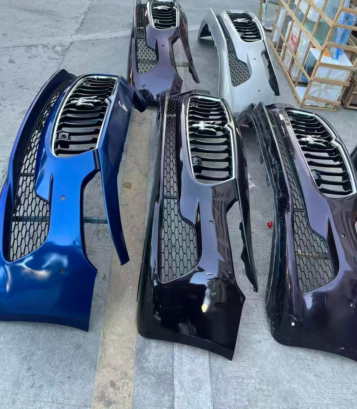 Maserati Ghibli 2014-2018 Front Bumpers Set