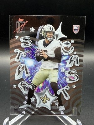 2025 Topps Signature Class Tyler Shough Star Cast SC-3 RC New Orleans Saints SP