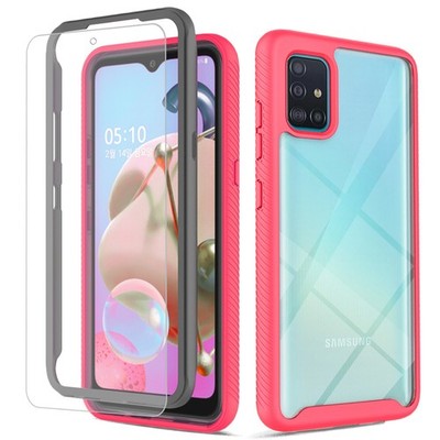 For Samsung Galaxy S20 FE 5G Case Heavy Duty Shockproof Cover +Tempered Glass