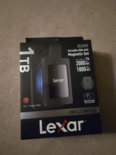 Lexar 1TB Extreme Portable SSD 2000MB/s USB-C USB 3.2 IP65 SL500 With Mag Set