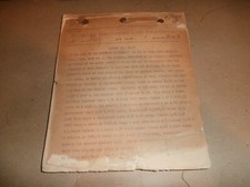 Vtg 1902 Bowles Brothers Texas Land Title Office Sam Houston Abstract Documents