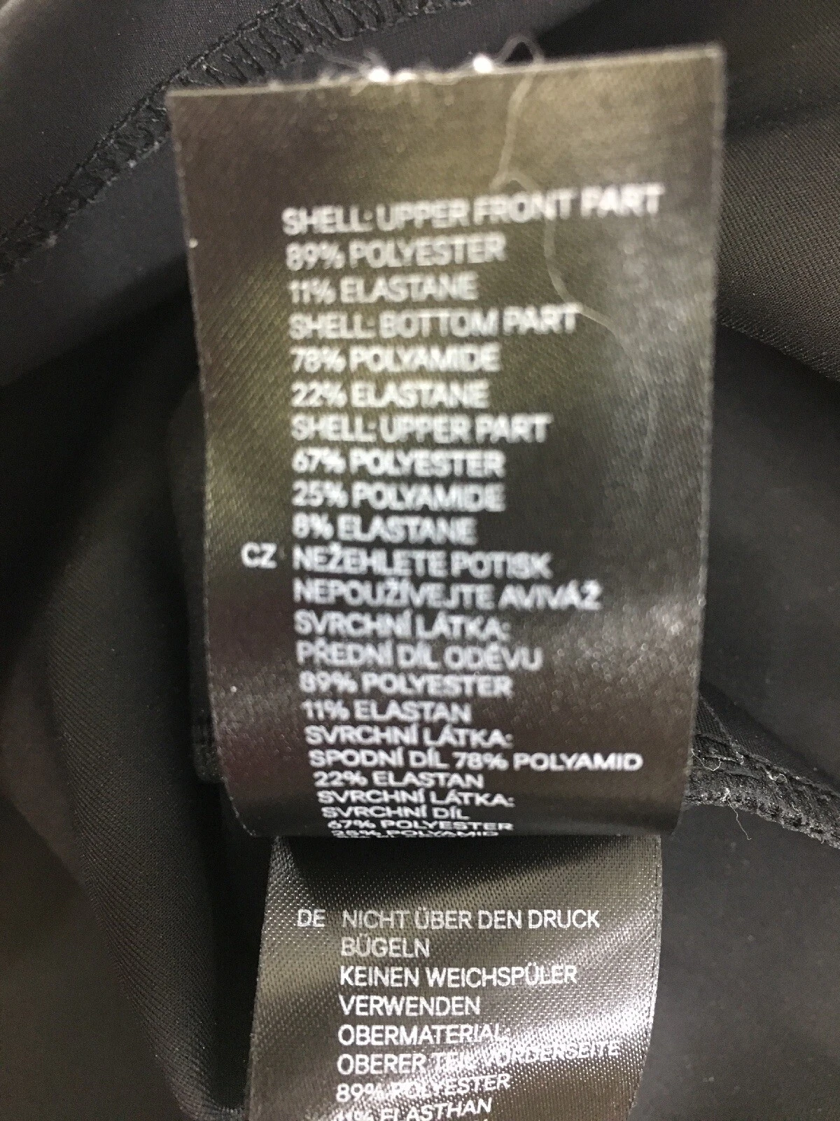 Abito midi donna Alexander Wang collo alto con lato tagliato nero blu 2 P O @