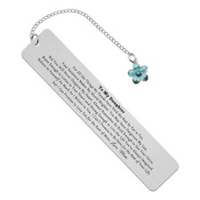 Daughter Gifts from Mom to My Daughter Bookmark Christmas Birthday Gifts for