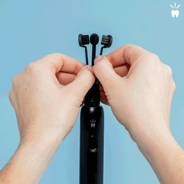 Cepillo de dientes eléctrico sónico Triple Bristle MAX de 3 lados *VENDEDOR OFICIAL* Foto 3 de 4