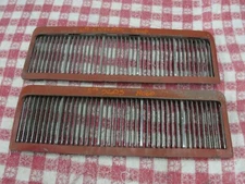 (2) Used 1969 1970 Oldsmobile Cutlass HOOD AIR VENTS  TRIM Original GM 442