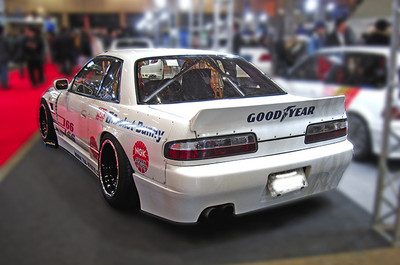 For Nissan S13 PS13 Silvia Rear Trunk Spoiler Wing Lip RB-Style FRP Unpainted