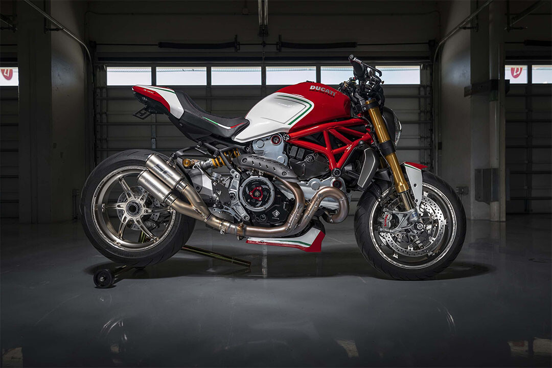Ducati Monster 1200 Tricolore By Motovation Wall Art Home Decor