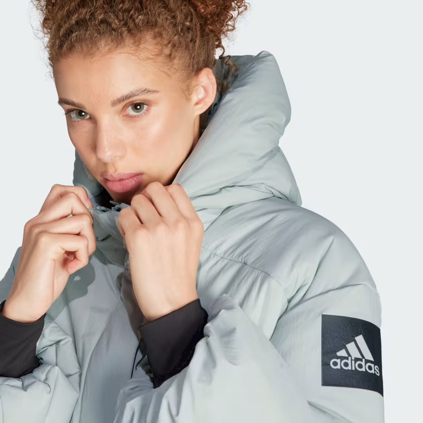 adidas women MYSHELTER COLD.RDY Jacket Small Wonder Silver IK3122