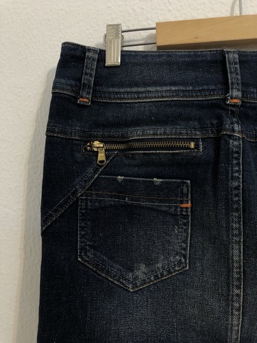 ICEBERG Gonna minigonna jeans denim Tg 40 - Picture 7 of 12