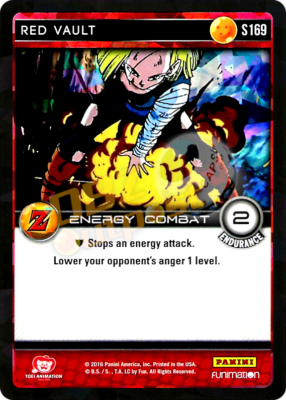 ドラゴンボールZ カード 169　DBZ DBZ Dragon Ball Z TCG Panini Awakening S169 Red Vault Foil | eBay