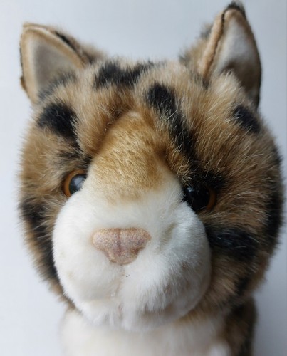 Douglas Bass Pro Shops Bengal Cat Plush Stuffed Realistic Standing 10" Height - Picture 2 of 15