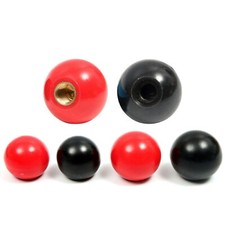 Ball Handle Knobs Bakelite Plastic Dia. 16mm-50mm M4 M5 M6 M8 M10 M12 M16 Thread