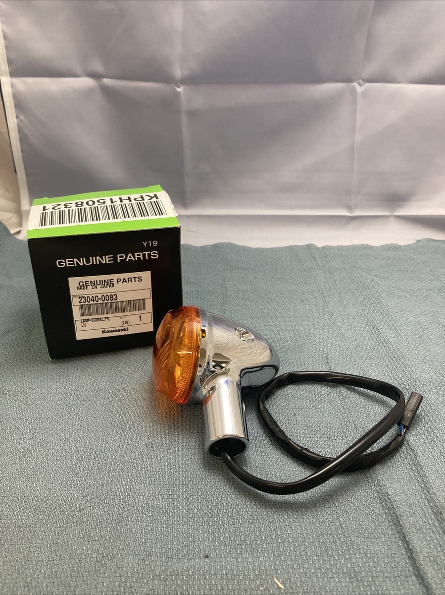 NEW GENUINE KAWASAKI 23040-0083 LAMP - SIGNAL, FR, LH | eBay