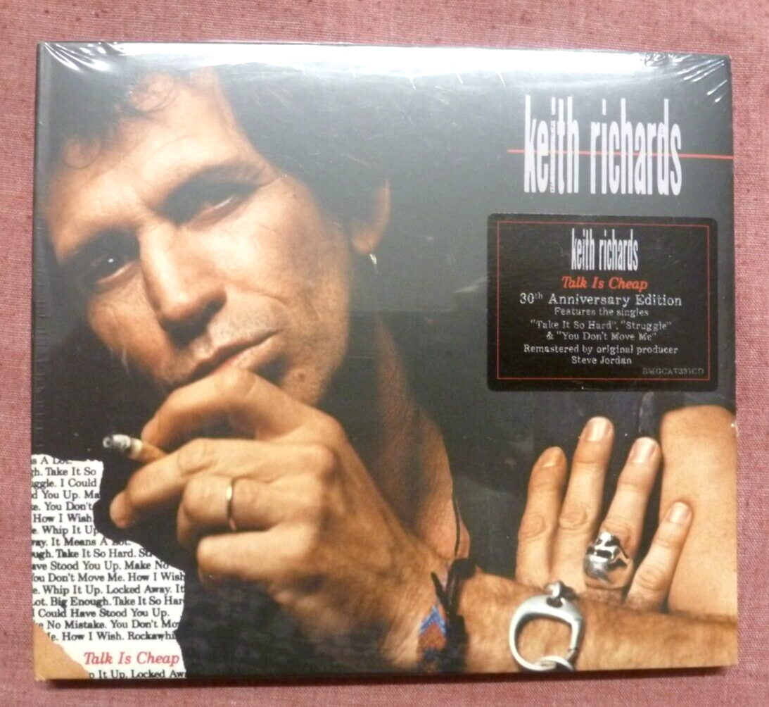 KEITH RICHARDS-TALK IS CHEAP Digi CD NEW/SEALED ROLLING STONES
