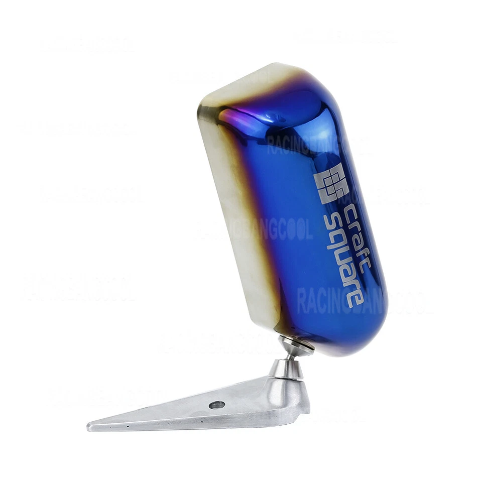 Синее боковое зеркало заднего вида для дрифта гоночного автомобиля F1 с синей поверхностью зеркала - Изображение 2 из 4