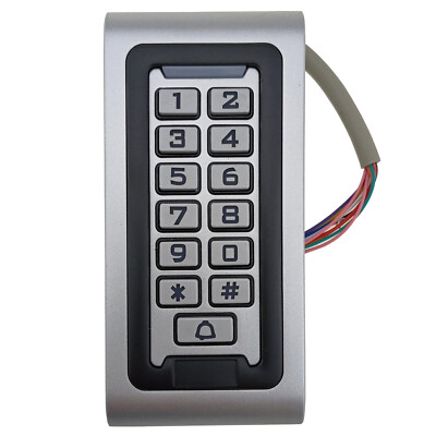 Waterproof Door Access Keyboard 125KJz RFID Card Reader Entry Gate Controller
